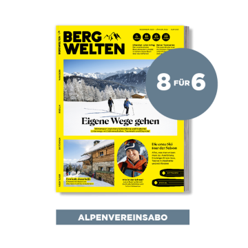 Alpenvereinsabo ÖAV & AVS 8 für 6