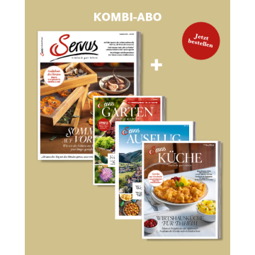 Covers von Servus und Sonderheften