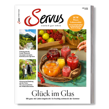 Cover Servus Magazin Juni 2025 - Eingekochtes