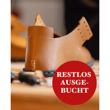 Lederschuh nähen