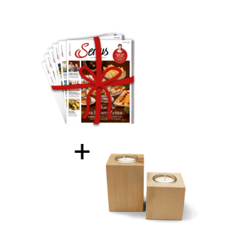 Geschenkabo mit Teelicht-Set