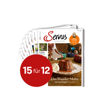 Coverbild vom Servus Magazin