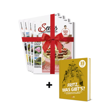 Geschenkabo mit Buch Fritz was gibt's?