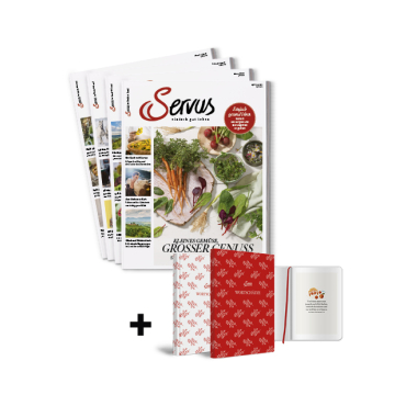 Jahresabo mit Notizbuchset