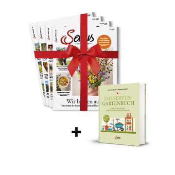 Geschenkabo mit Gartenbuch