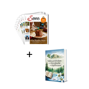Jahresabo + Buch Volksweisheiten