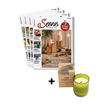 Jahresabo mit Duftkerze