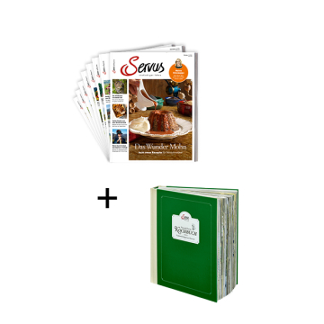 Jahresabo mit Kochbuch 2