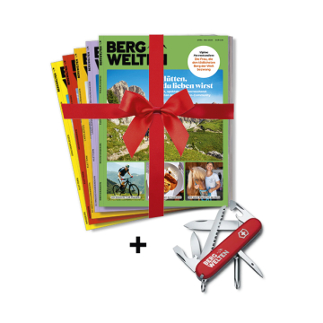 2-Jahres-Geschenkabo mit Taschenmesser