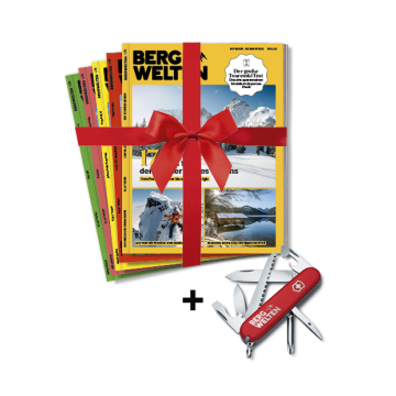 2-Jahres-Geschenkabo mit Taschenmesser