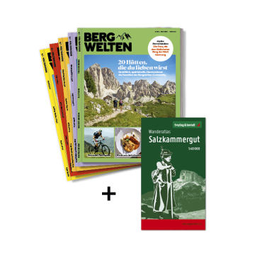 Jahresabo mit Wanderatlas Salzkammergut
