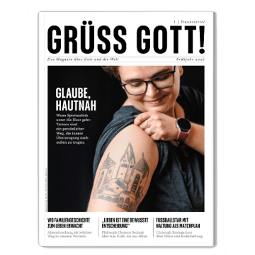 Cover vom Grüss Gott Magazin