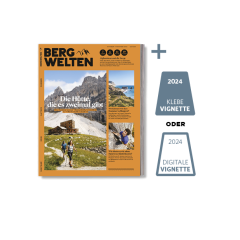 Bergwelten mit Vignette