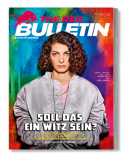 Das Cover vom Magazin The Red Bulletin, Deutschland Ausgabe