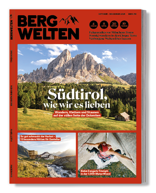 Cover vom Bergwelten Magazin