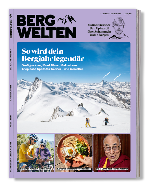 Cover vom Bergwelten Magazin