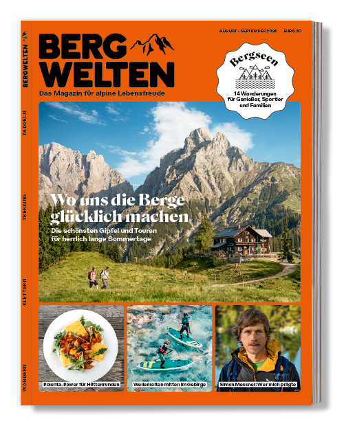 Cover vom Bergwelten Magazin