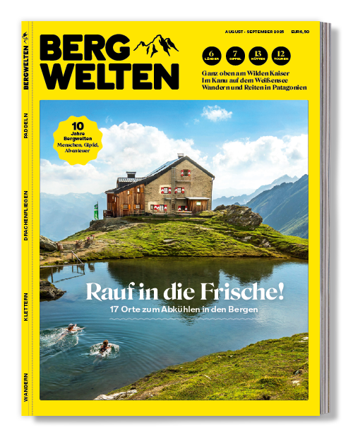 Cover vom Bergwelten Magazin