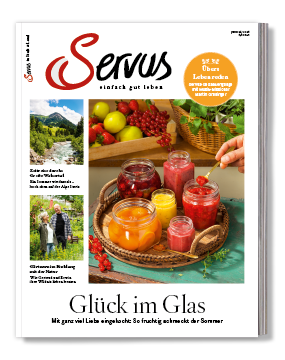Aktuelles Cover vom Servus Magazin