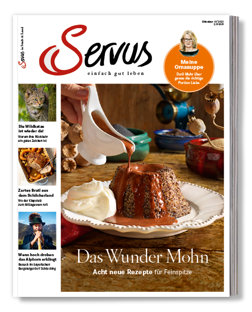 Aktuelles Cover vom Servus Magazin