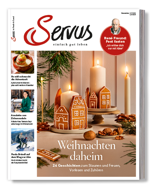 Aktuelles Cover vom Magazin Servus in Bayern