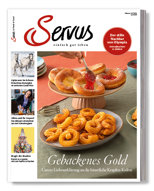 Aktuelles Cover vom Magazin Servus in Bayern