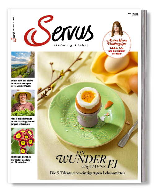Aktuelles Cover vom Magazin Servus in Bayern