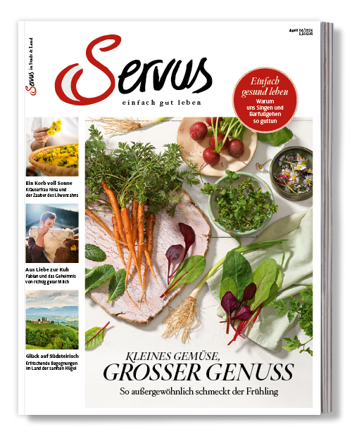 Aktuelles Cover vom Servus Magazin