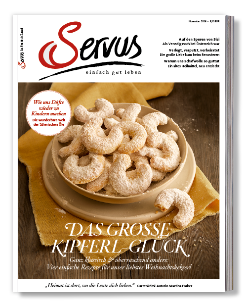 Aktuelles Cover vom Servus Magazin