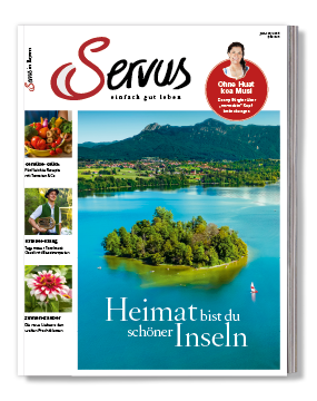 Aktuelles Cover vom Magazin Servus in Bayern