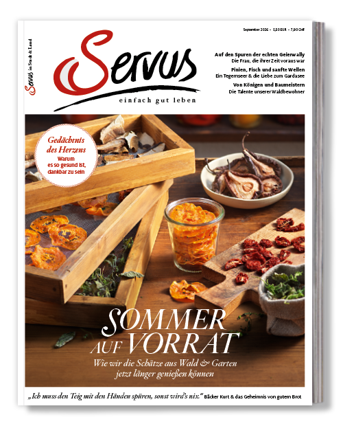 Aktuelles Cover vom Magazin Servus in Bayern