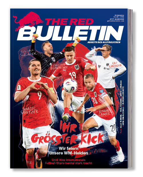Das Cover vom Magazin The Red Bulletin